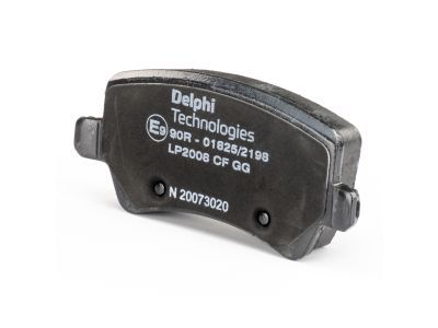 DELPHI LP2008 - Bremsbelagsatz, Scheibenbremse