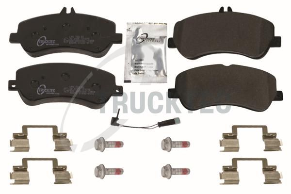 TRUCKTEC AUTOMOTIVE 02.35.498 - Bremsbelagsatz, Scheibenbremse