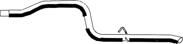 ASMET 24.057 Abgasrohr ASMET 24.057 Abgasrohr