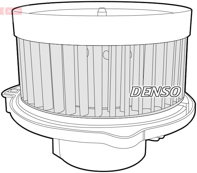 DENSO DEA17014 - Innenraumgebl&auml;se