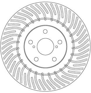 TRW BRAKE DISC - TecDoc Only
