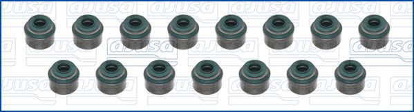 AJUSA 57061300 - Dichtungssatz, Ventilschaft