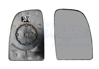 VAN WEZEL 1651862 - Spiegelglas, Au&szlig;enspiegel * HAGUS *