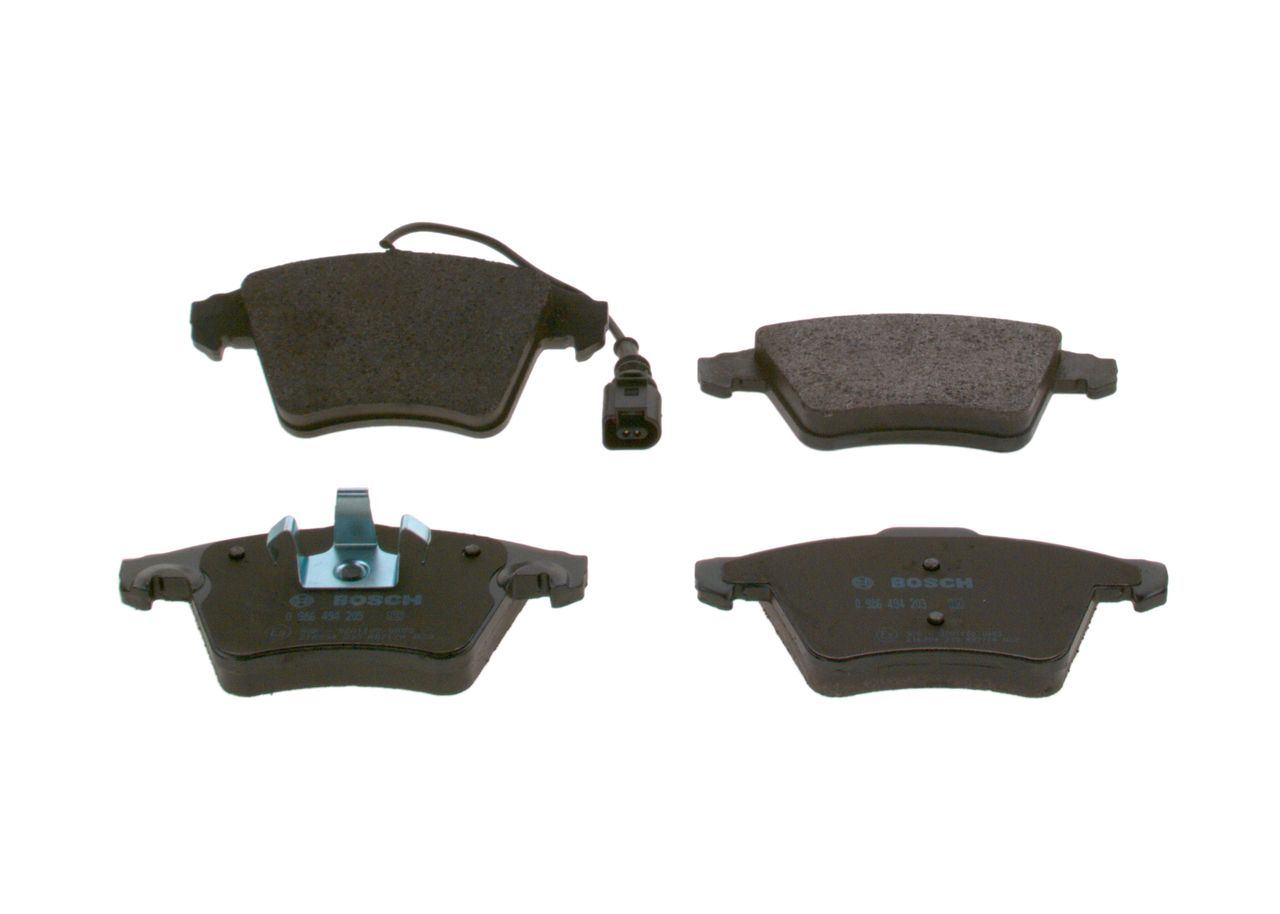 Brake Pad Set, disc brake 0 986 494 203