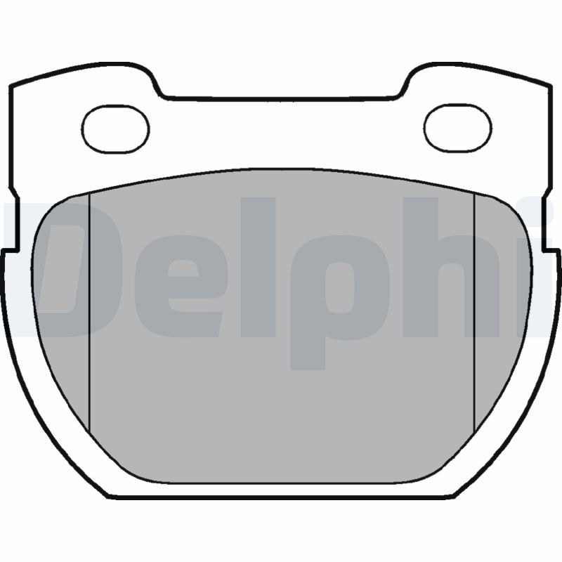 Brake Pad Set, disc brake LP777