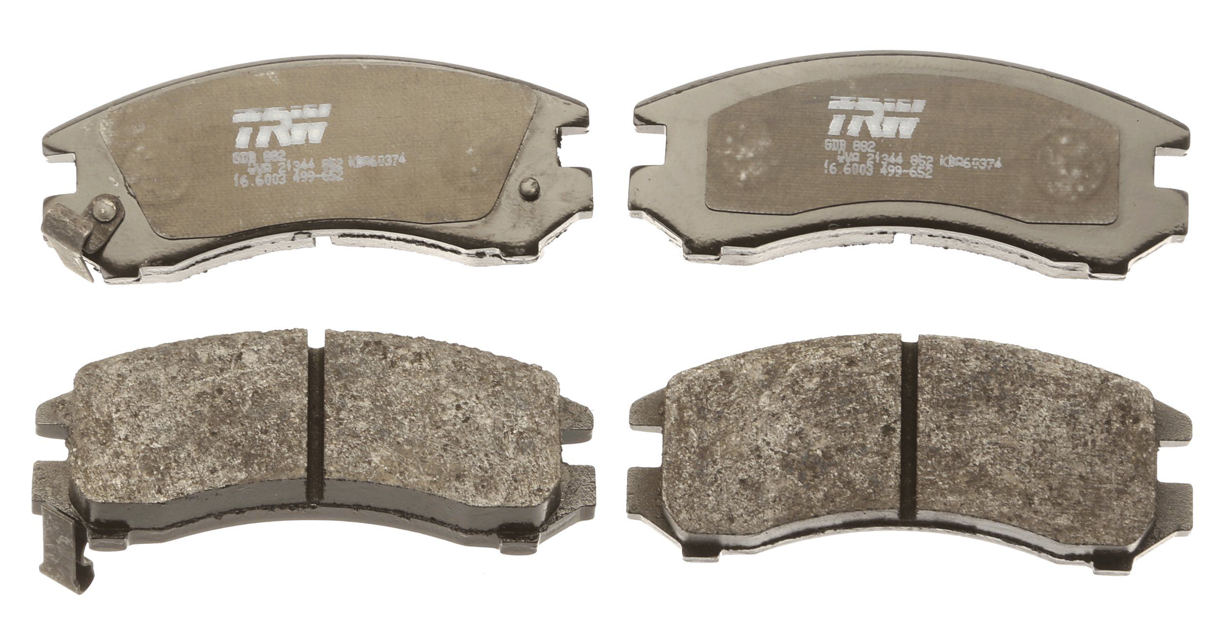 TRW DISC BRAKE PADS - TecDoc 2
