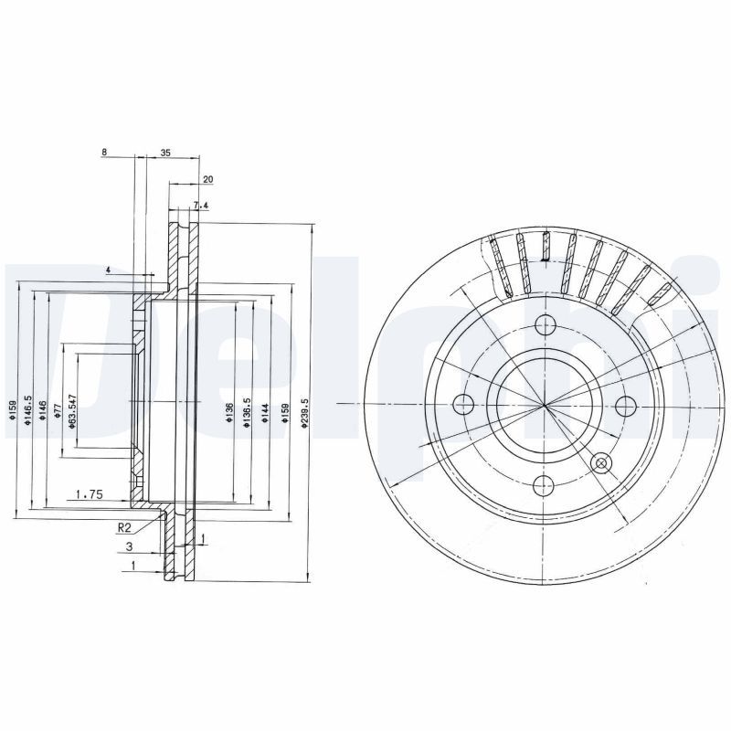 Brake Disc BG2440