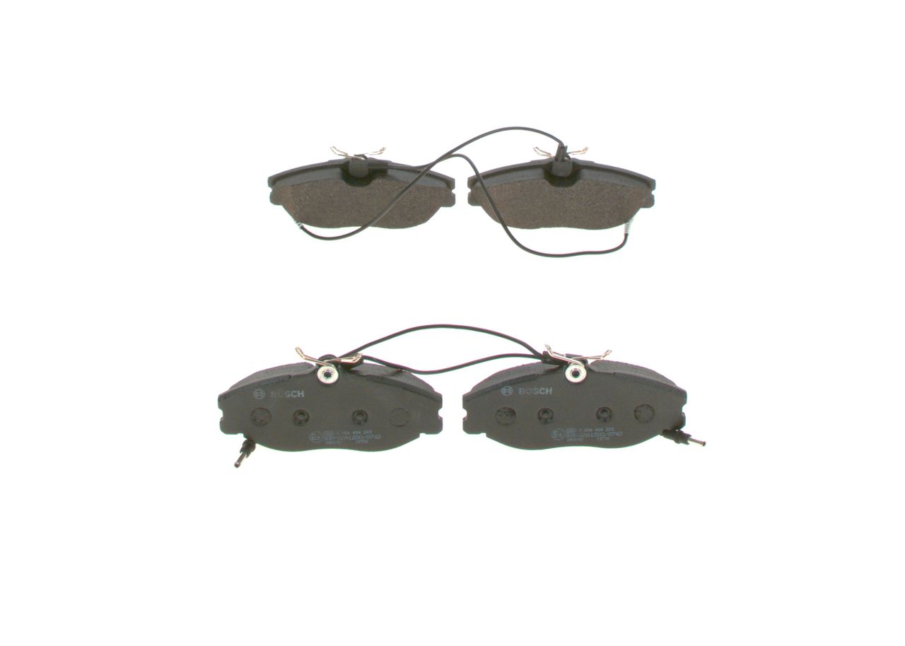 Brake Pad Set, disc brake 0 986 424 223