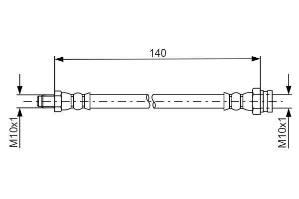 Brake Hose 1 987 481 669