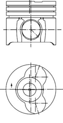 40293620 KOLBENSCHMIDT dugattyú