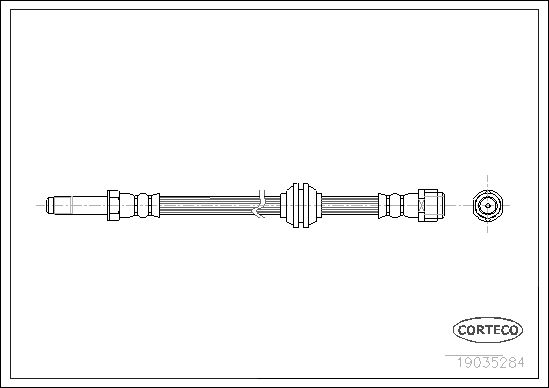 Brake Hose 19035284