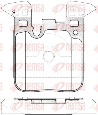 Premium Rear Brake Pad Set Premium Rear Brake Pad Set