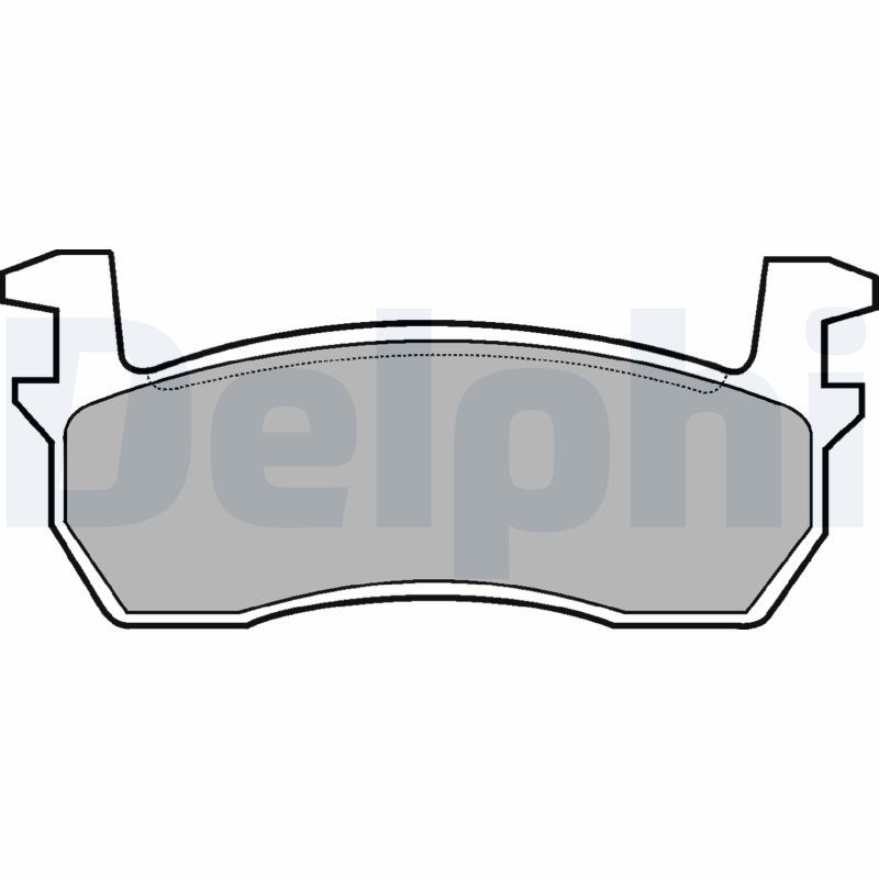 Brake Pad Set, disc brake LP259