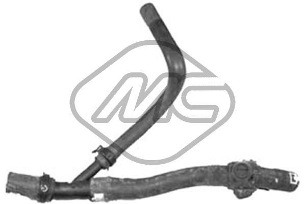 Metalcaucho 09171 - Schlauch, W&auml;rmetauscher (Heizung)