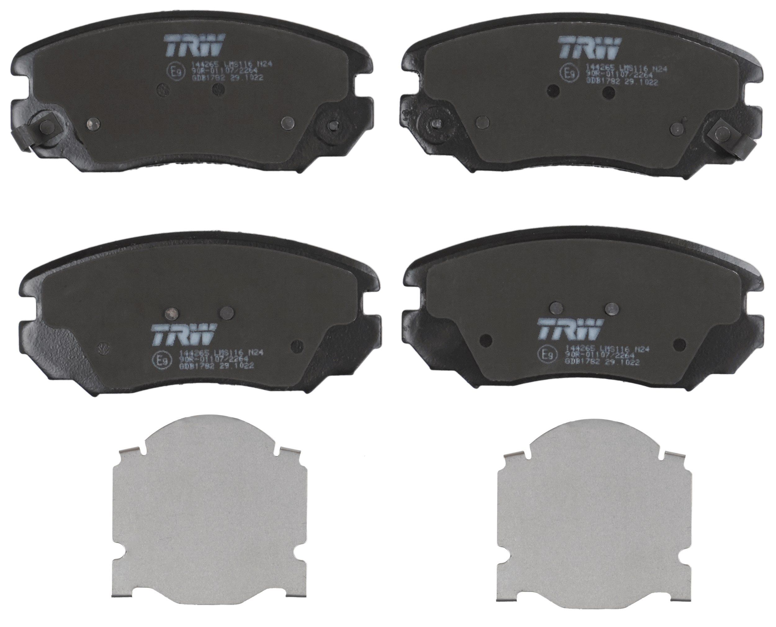 TRW DISC BRAKE PADS - TecDoc 2