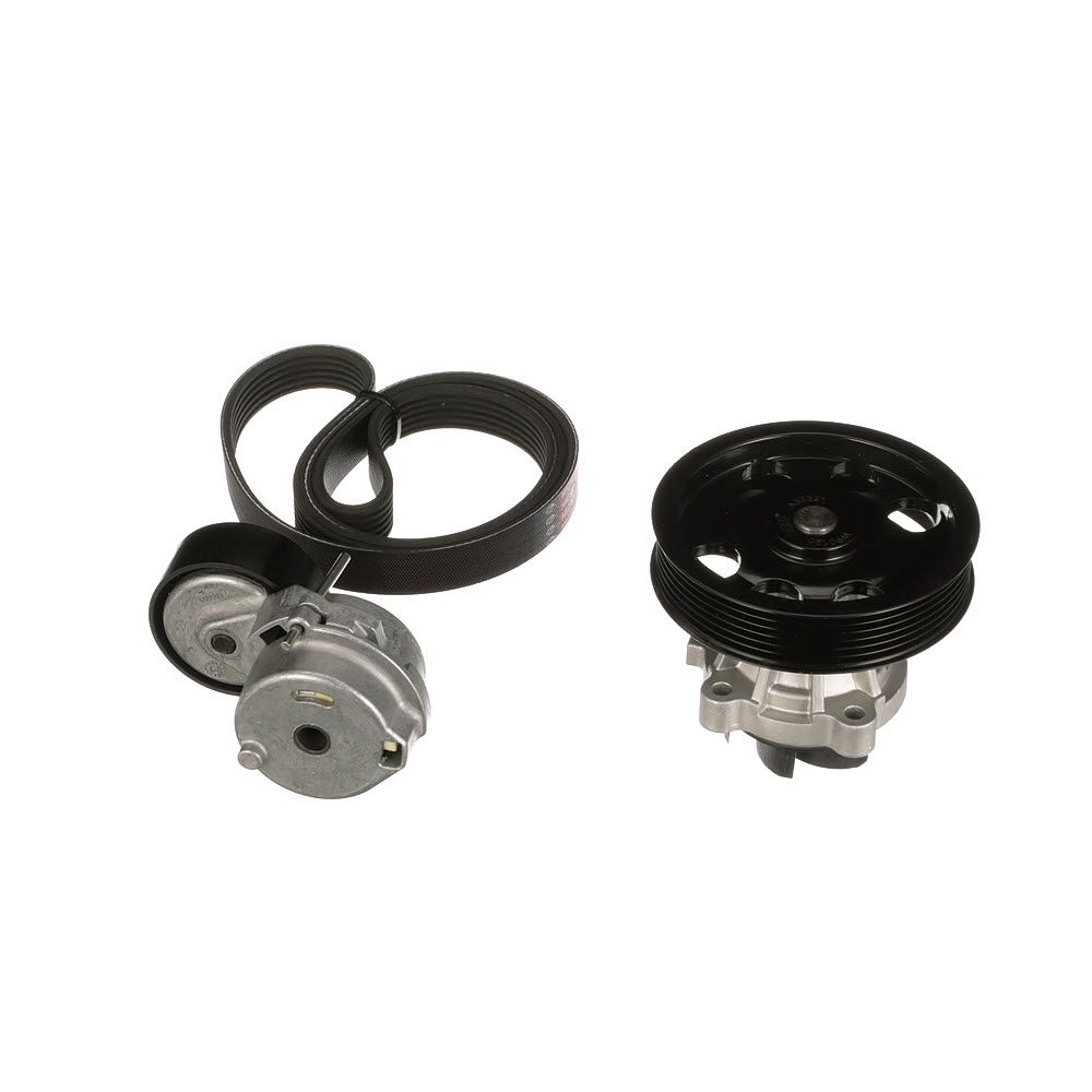 vandens siurblys + V formos rumbuotas diržas, komplektas