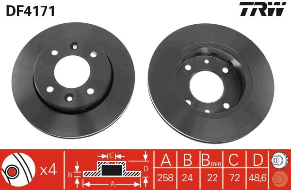 PAIRE DE DISQUES  9900