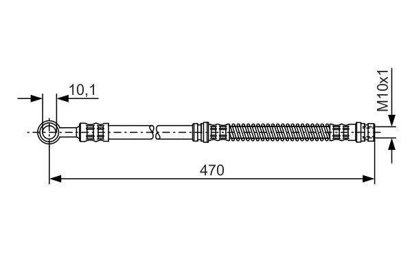 Brake Hose 1 987 476 775