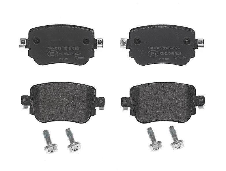 BREMBO P 85 140 - Bremsbelagsatz, Scheibenbremse PRIME LINE