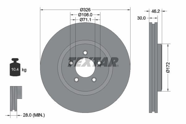 Brake Disc 92173505