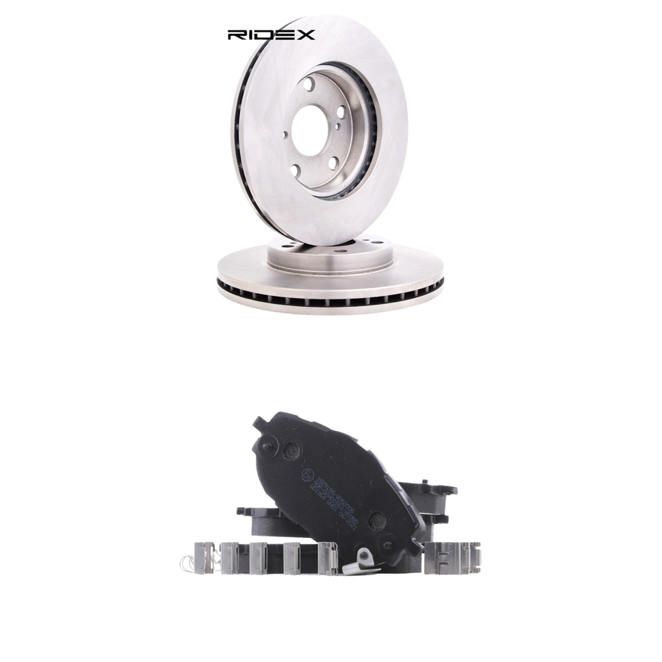 Remmenset, remschijf