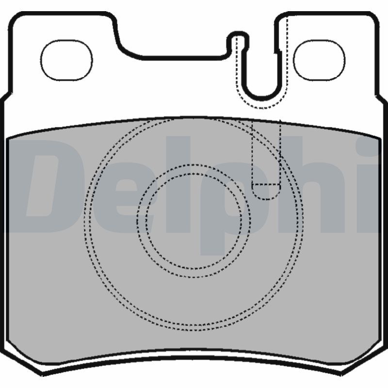 Brake Pad Set, disc brake LP946