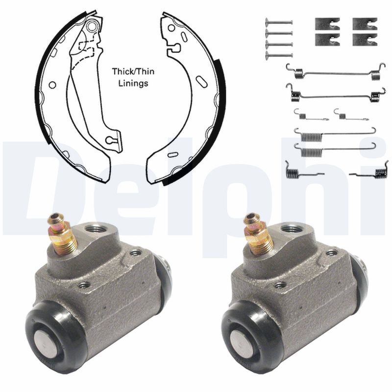 KIT DE FREIN PRE-ASSEMBLE  0707