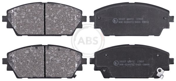 Brake Pad Set, disc brake 35327