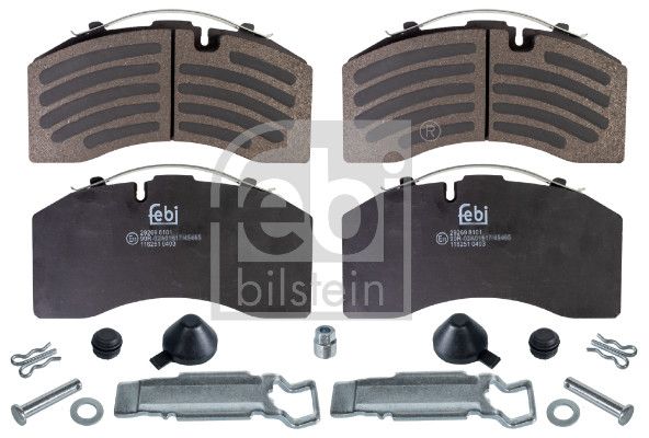 Brake Pad Set, disc brake 116251