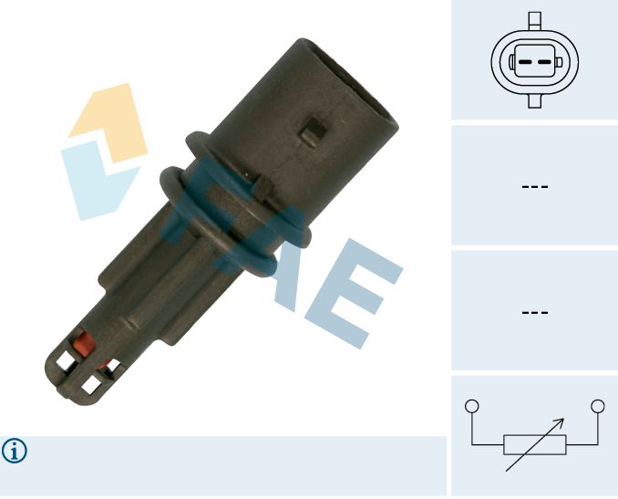 FAE 33225 - Sensor, Ansauglufttemperatur