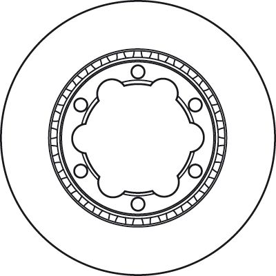 TRW BRAKE DISC - TecDoc 2