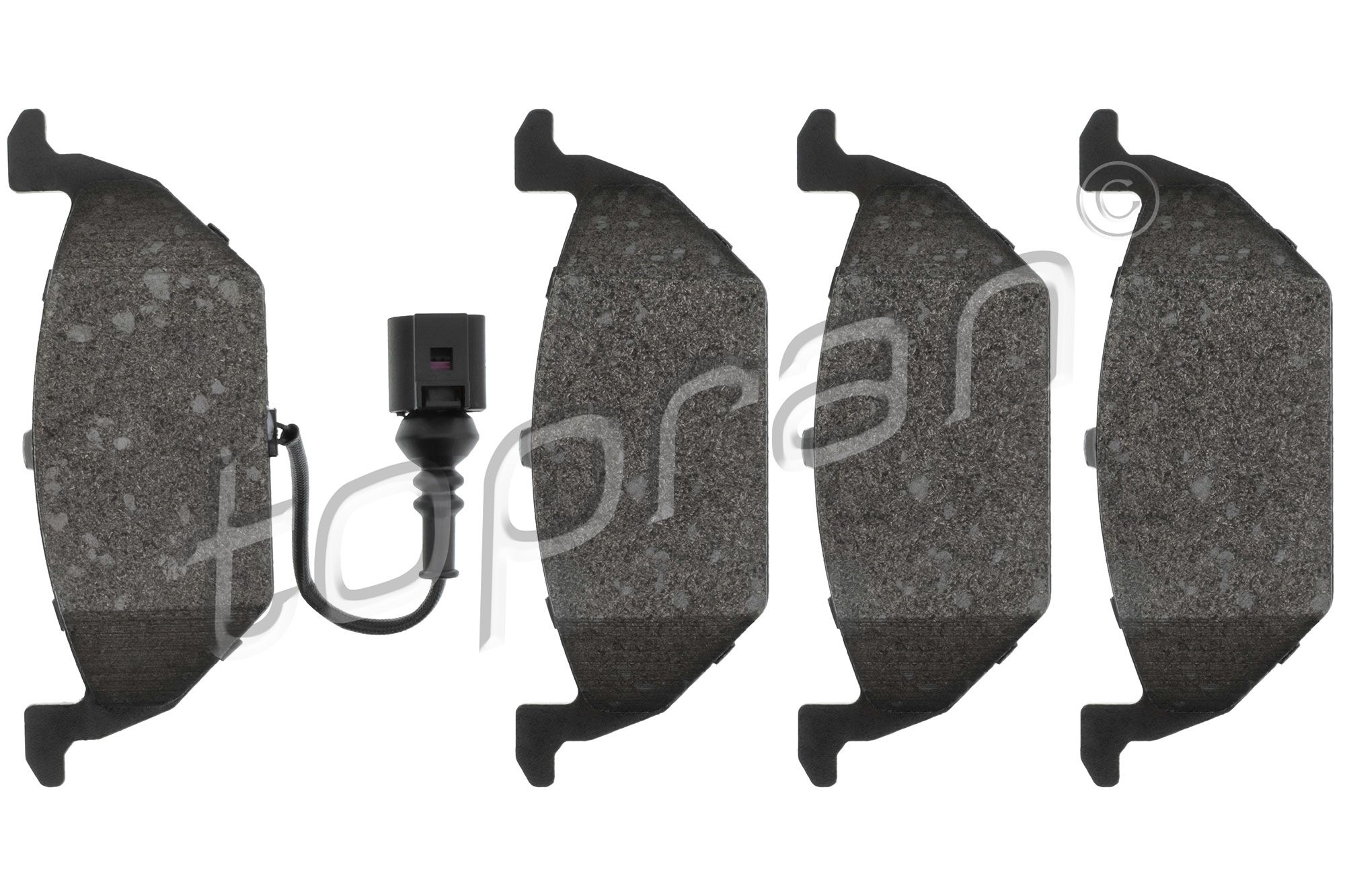 Bremsbelagsatz, Scheibenbremse