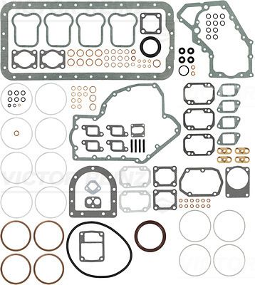 Juego completo de empaques, motor