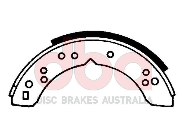 Street Series Brake Shoes [Holden Torana / Vauxhall Viva 203.2mm] - TecDoc Only