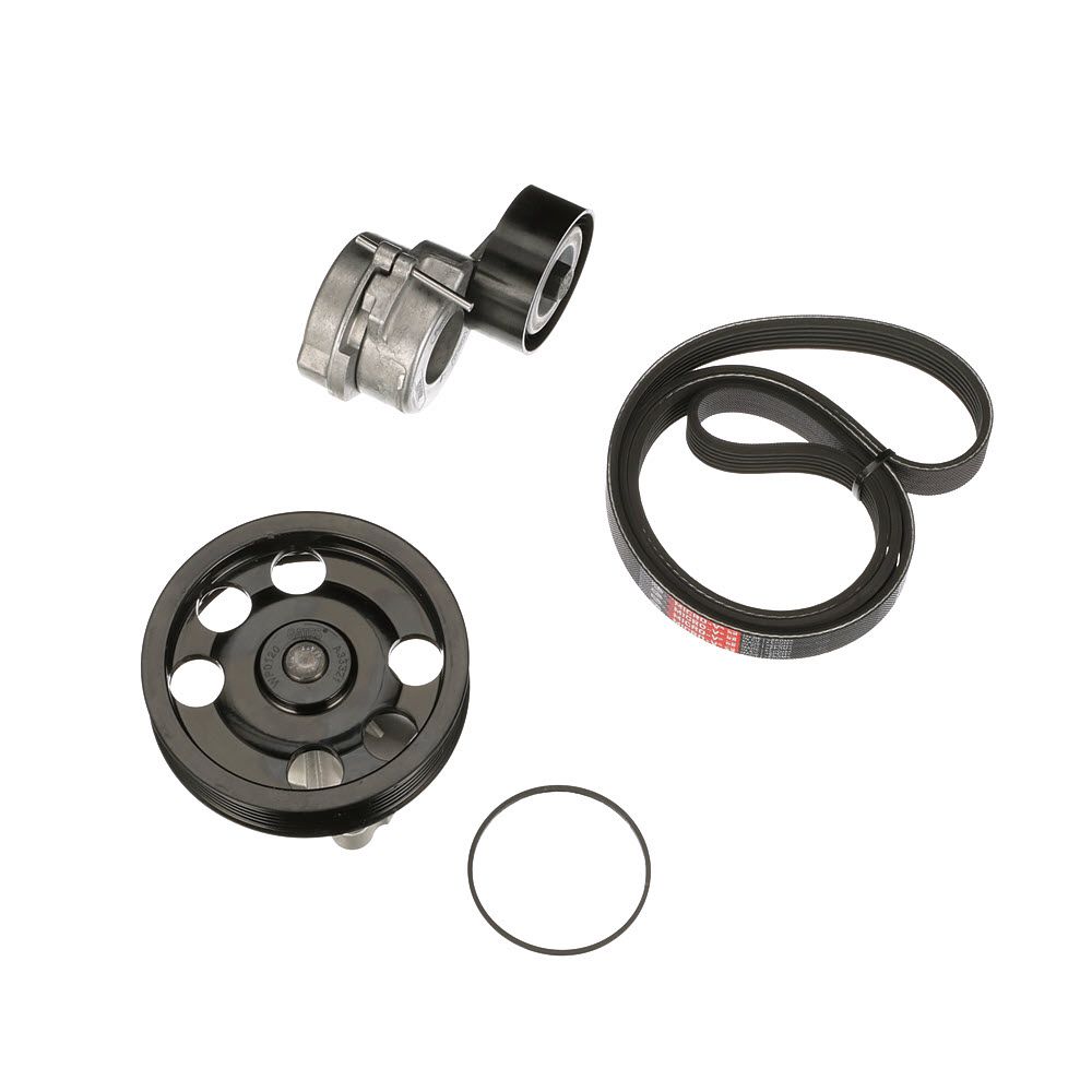 vandens siurblys + V formos rumbuotas diržas, komplektas