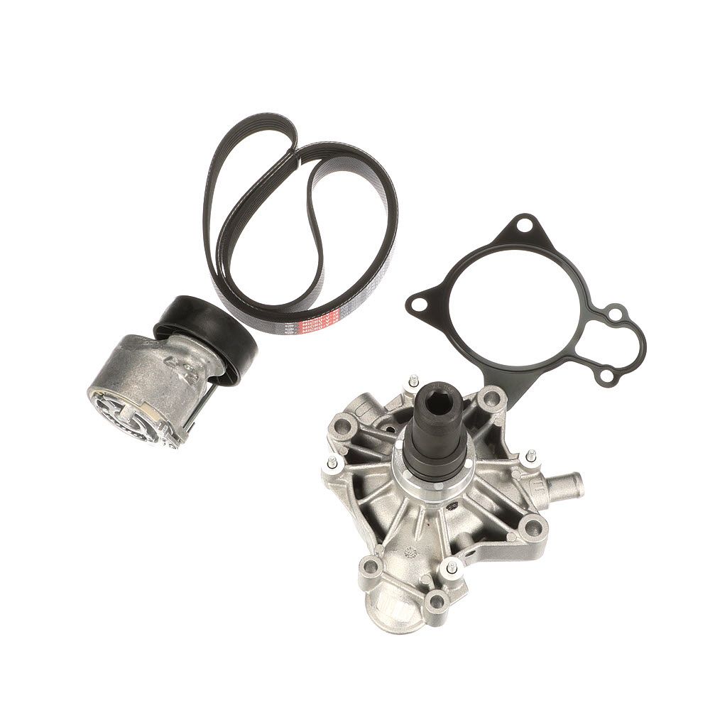 vandens siurblys + V formos rumbuotas diržas, komplektas