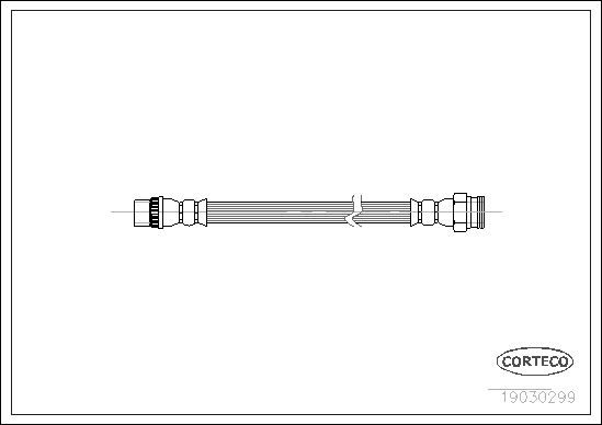 Brake Hose 19030299