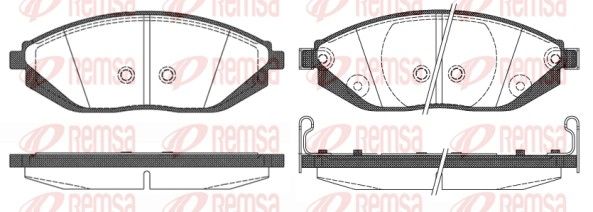 Premium Front Brake Pad Set Premium Front Brake Pad Set