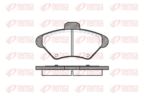 Premium Front Brake Pad Set Premium Front Brake Pad Set