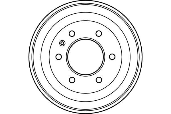 TRW BRAKE DRUM - TecDoc 2