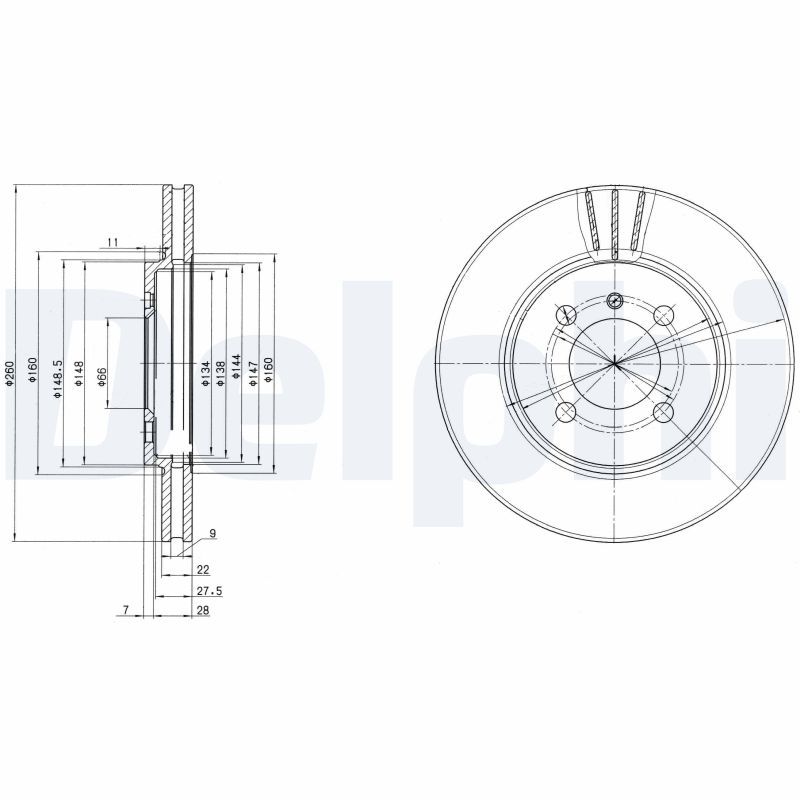 Brake Disc BG2347