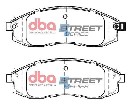 DBA SS STREET SERIES BRAKE PADS [ Nissan Maxima & Stagea 1994-2003 F ] - TecDoc Only