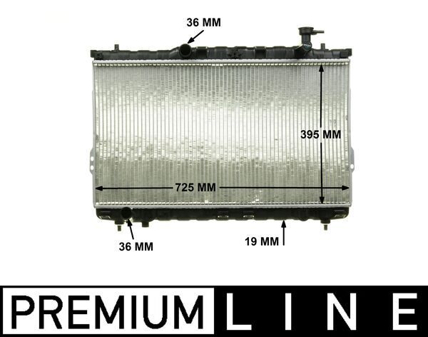 Radiador, refrigeración del motor