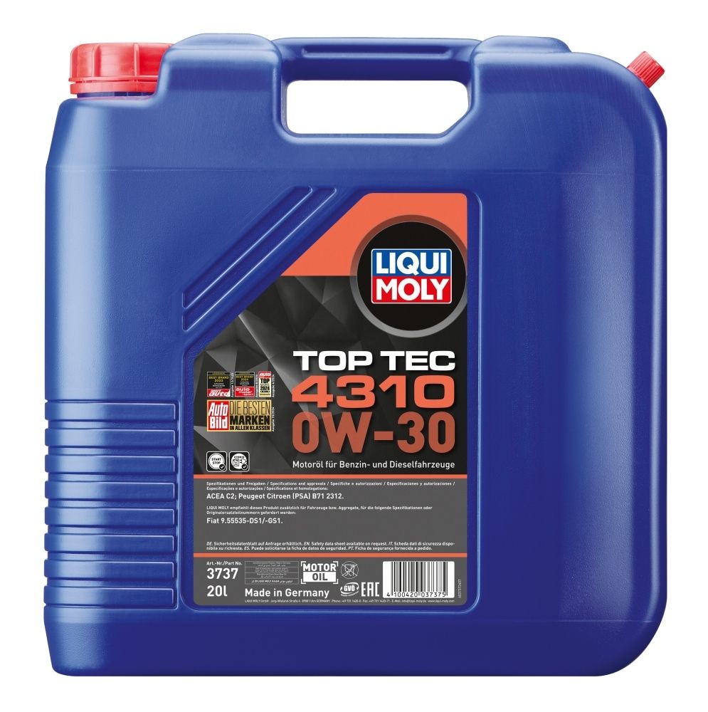 LIQUI MOLY 3737 - Top Tec 4310 0W-30