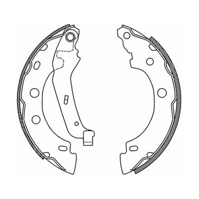 Brake Shoe Set C0R013ABE