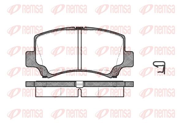 Premium Front Brake Pad Set Premium Front Brake Pad Set