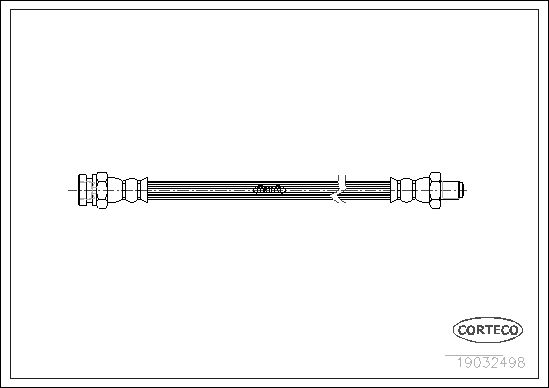 FLEXIBLE DE FREIN NISSAN PATROL  0705