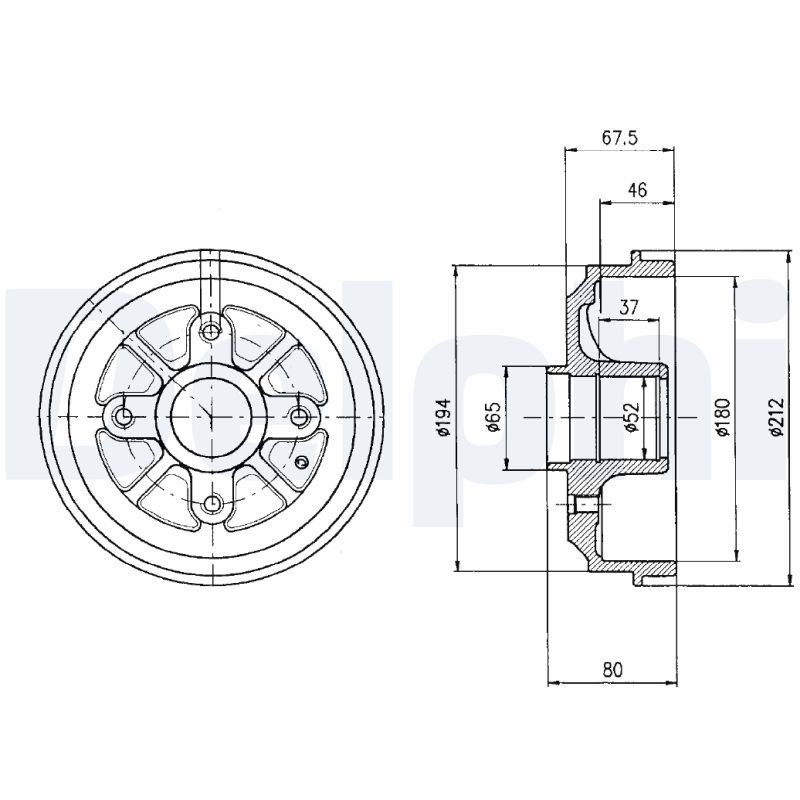 TAMBOUR DE FREIN  0702