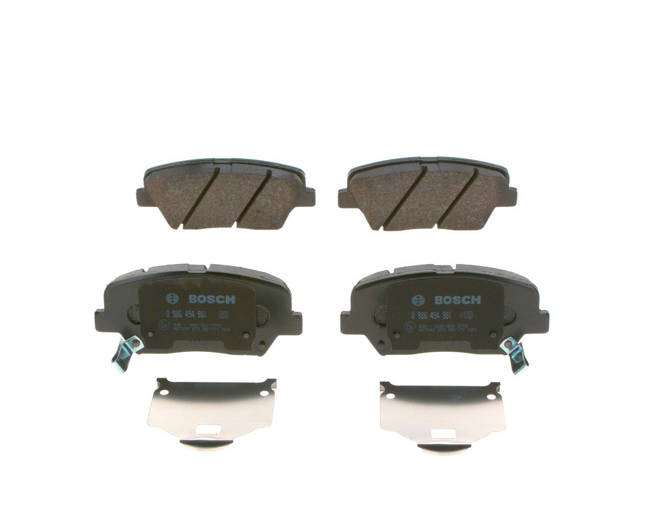 Brake Pad Set, disc brake 0 986 494 981