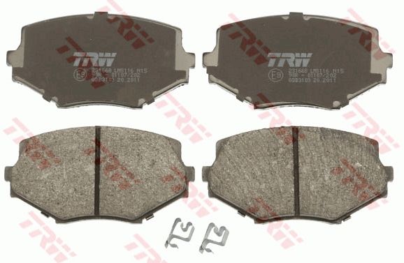 TRW DISC BRAKE PADS - TecDoc 2